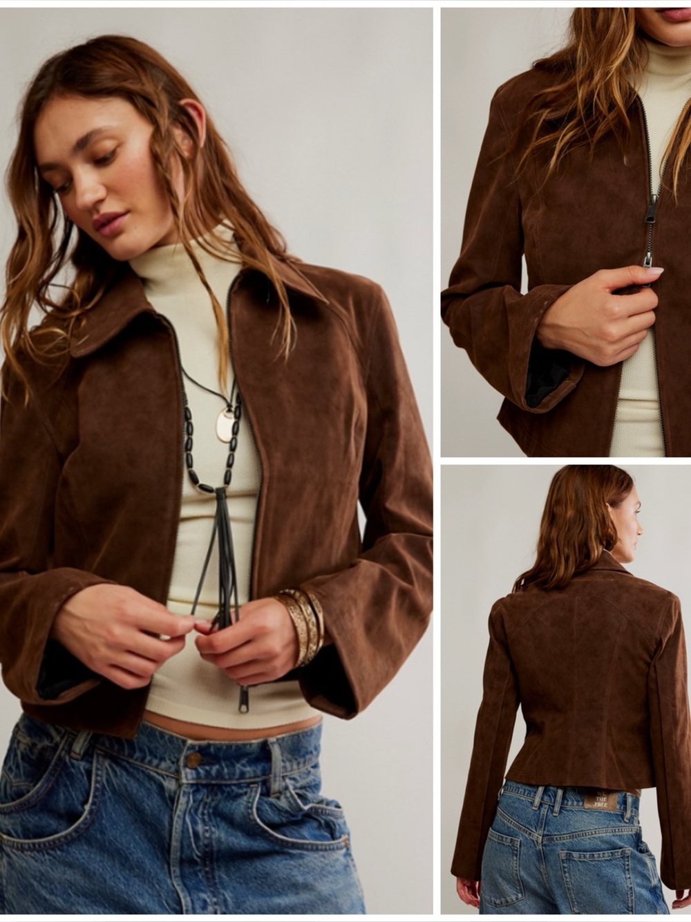 𝓯𝓹 Free People ~ RIVER VEGAN JACKET